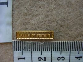 7266 British Battle of Britain ribbon clasp  miniature (Ref. UK)