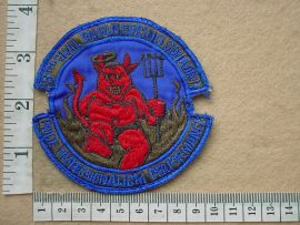 8736 USAF 8th Civil Engineering Squadron arm patch (USAF)