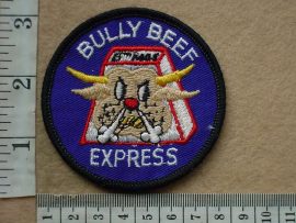 8734 USAF 6th Military Airlift Squadron arm patch (Ref. USAF)