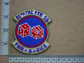 8746 USAF 90th Tactical Fighter Squadron arm patch (Ref. USAF)