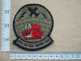 8764 USAF 129th Tactical Control Squadron arm patch (Ref. USAF)