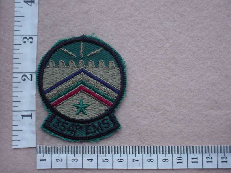 8774 USAF 354th Equipment Maintenance Squadron arm patch (Ref. USAF)