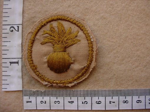 8454 SA Artillery Sergeant arm badge (Army SA)