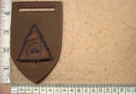 2963 61 Mechanised Infantry Battalion Group A Company arm flash (AD1629)