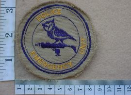 2022 British South Africa Police Emergency Unit arm patch (C617)