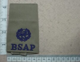 10452 Rhodesian British South Africa Police Superintendent rank epaulette (CO3401)