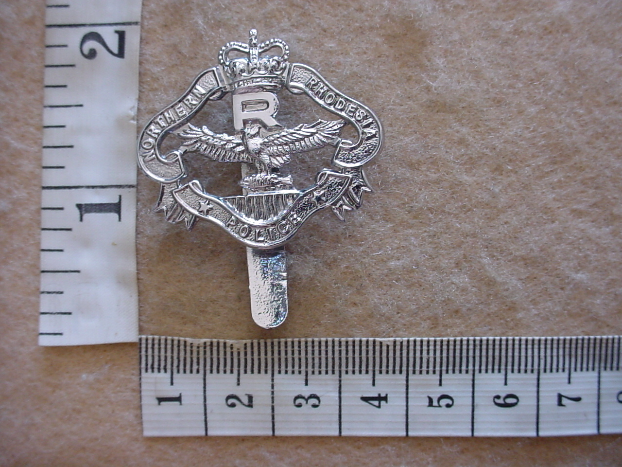 10052-4 Northern Rhodesia Police Reserve cap badge (CO3582)