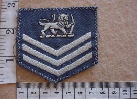 1994-1 Rhodesian Air Force Flight Sergeant rank badge (DW2 356)