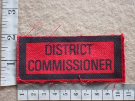 2038 Rhodesian Internal Affairs District Commissioner rank title (DW2 204)