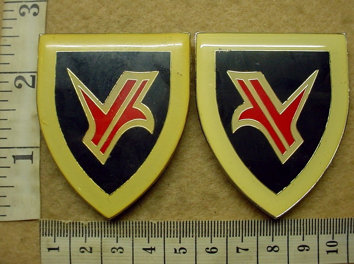 6265 South West Africa Otjiwarongo Commando arm flashes, facing pair (F543)