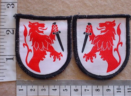 7557-1 Koeberg Commando arm flashes (F602 and F603)