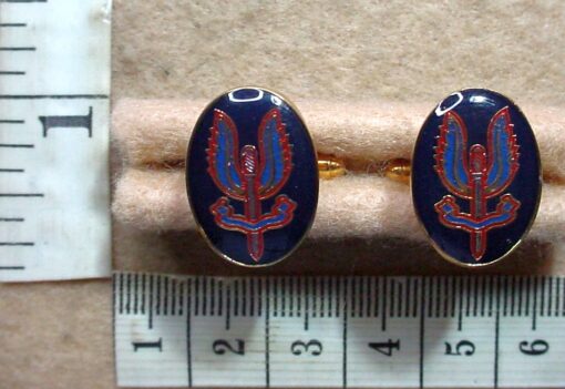 1617 Rhodesian Special Air Service Association cuff links (Para Rhodesia)