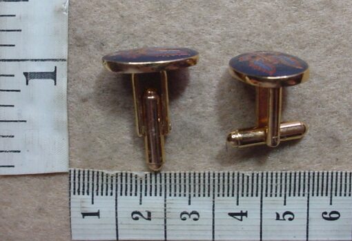 1617 Rhodesian Special Air Service Association cuff links (Para Rhodesia) - Image 2