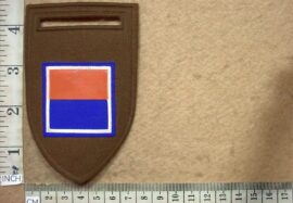 5407 South African Armour B Company arm flash (DW1 7 36)