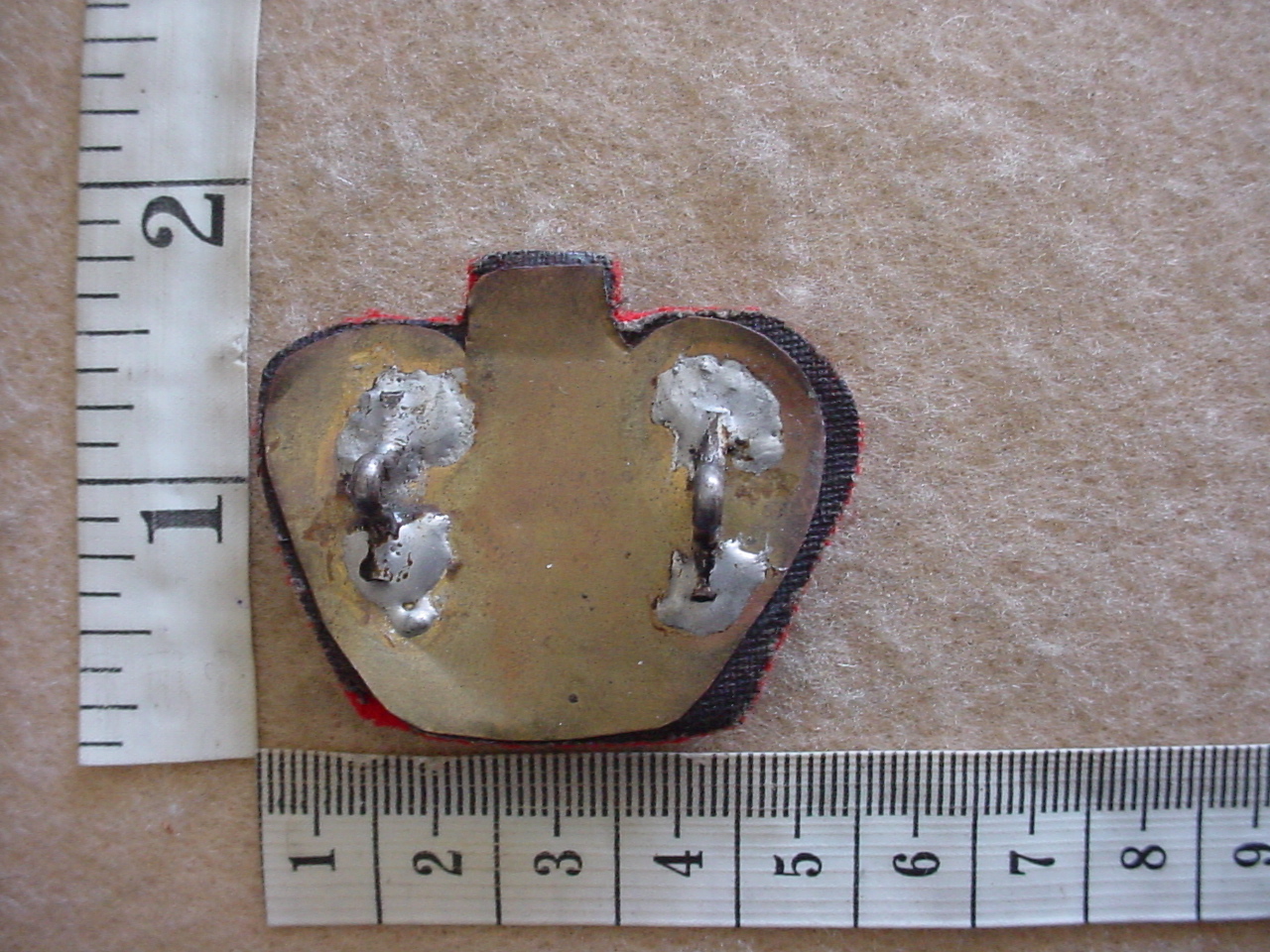 9010-1 Rhodesian Army Warrant Officer Class 2 rank badge (DW2 952) - Image 3