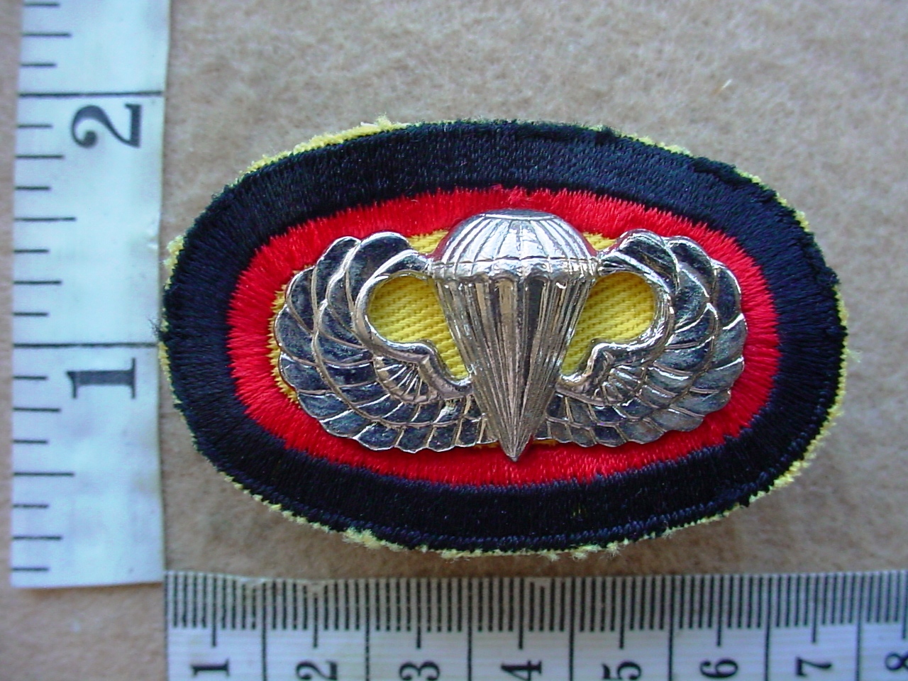 8621-1 German Army parachute wings, Basic (Para German)