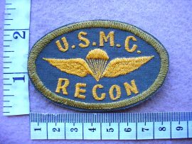 7902-1 United States Marine Corps Force Reconnaissance parachute wings, FAKE (Para USA)