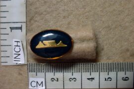 8907 Western Provice Command Workshop beret badge button (AD477)
