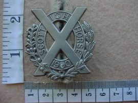 10664-1 Scottish Horse cap badge (SRB285)
