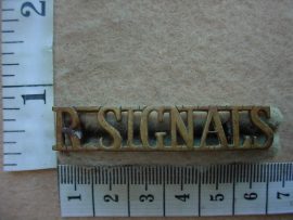4480-1 Royal Signals shoulder title (ST England)
