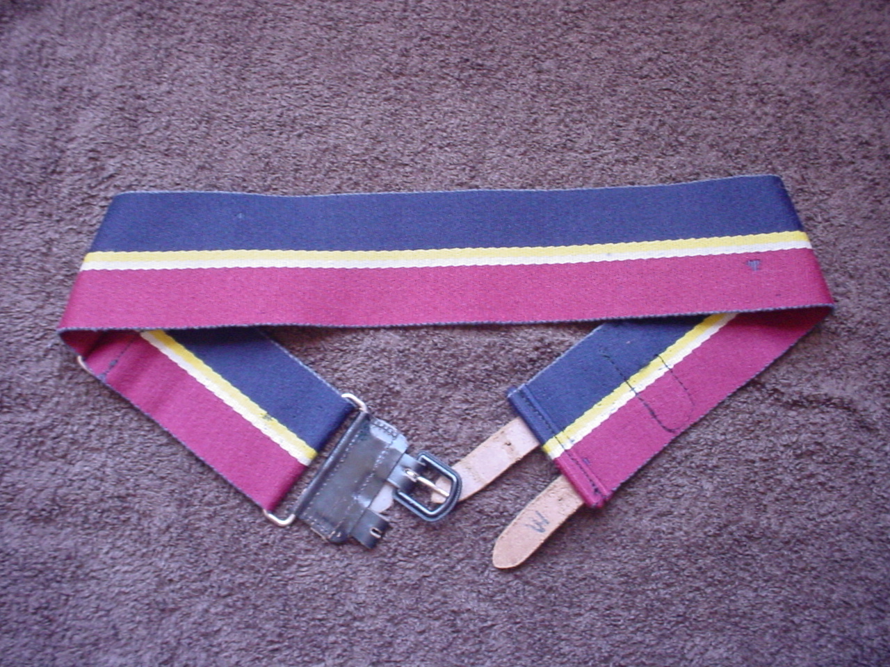 3225-1 Rhodesian Army Pay Corps stable belt (DW2 811) - Image 2