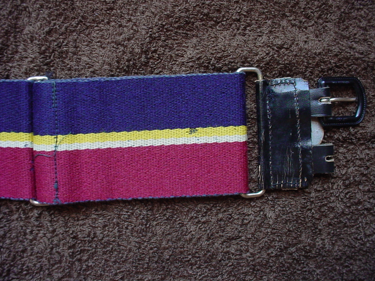 3225-1 Rhodesian Army Pay Corps stable belt (DW2 811) - Image 6