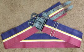 3225 Rhodesian Army Pay Corps stable belt (DW2 811)