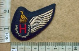 10520 Zimbabwe Air Force Helicopter Crewman wing (C446)