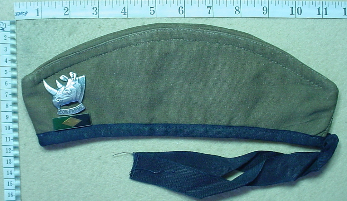 9442 SWA 101 Battalion Nutria Brown side cap, badge and balkie (SWA TF)