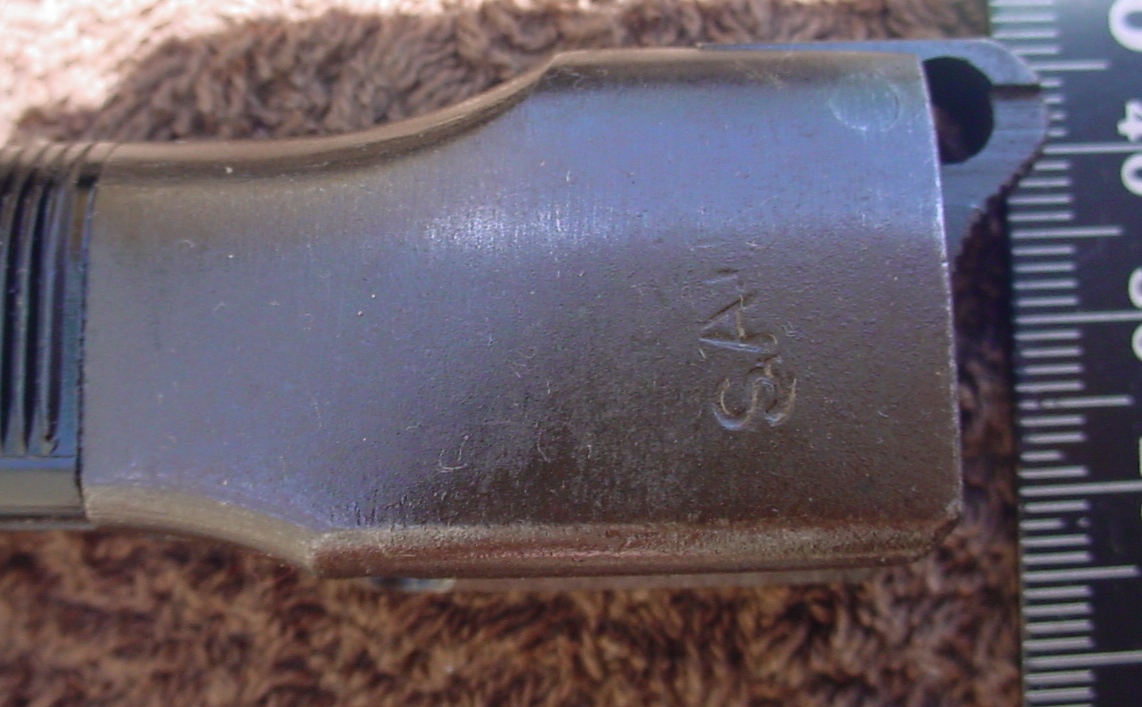 7774 Belgian FN FAL Type A South African Police bayonet, Union Military stamp (SAP) - Image 4