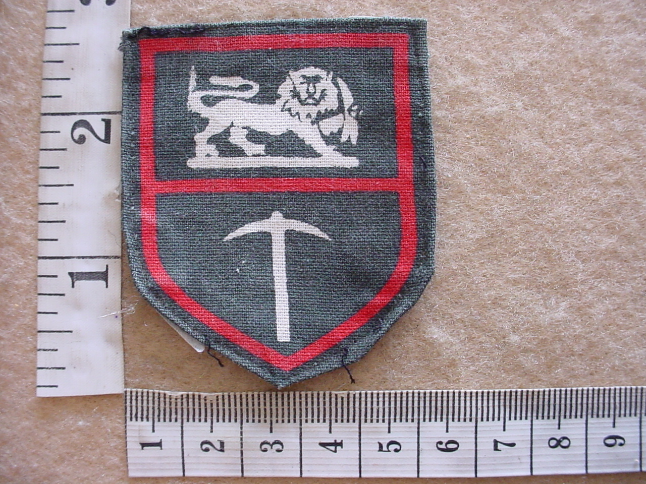 5000-1 Rhodesian Army HQ arm patch (C508)