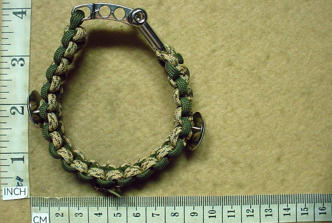 5011 Rhodesian Selous Scouts Association parachute cord bracelet, 50th Anniversary (CO3057) - Image 3