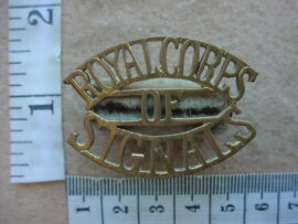 2557-1 Royal Corps of Signals shoulder title (BBA 279)