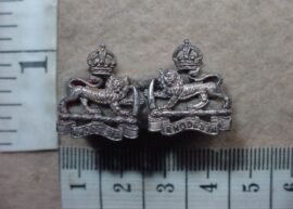 7208 Southern Rhodesia Army Staff Corps collar badges, Officers mess dress (CO3153-CO3154)