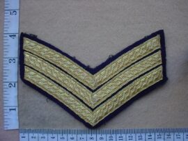 10055-1 British South Africa Police First Sergeant rank badge (DW2 109)
