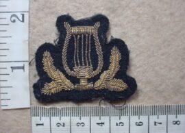 3712 British South Africa Police Bandsman trade badge (DW2 145)