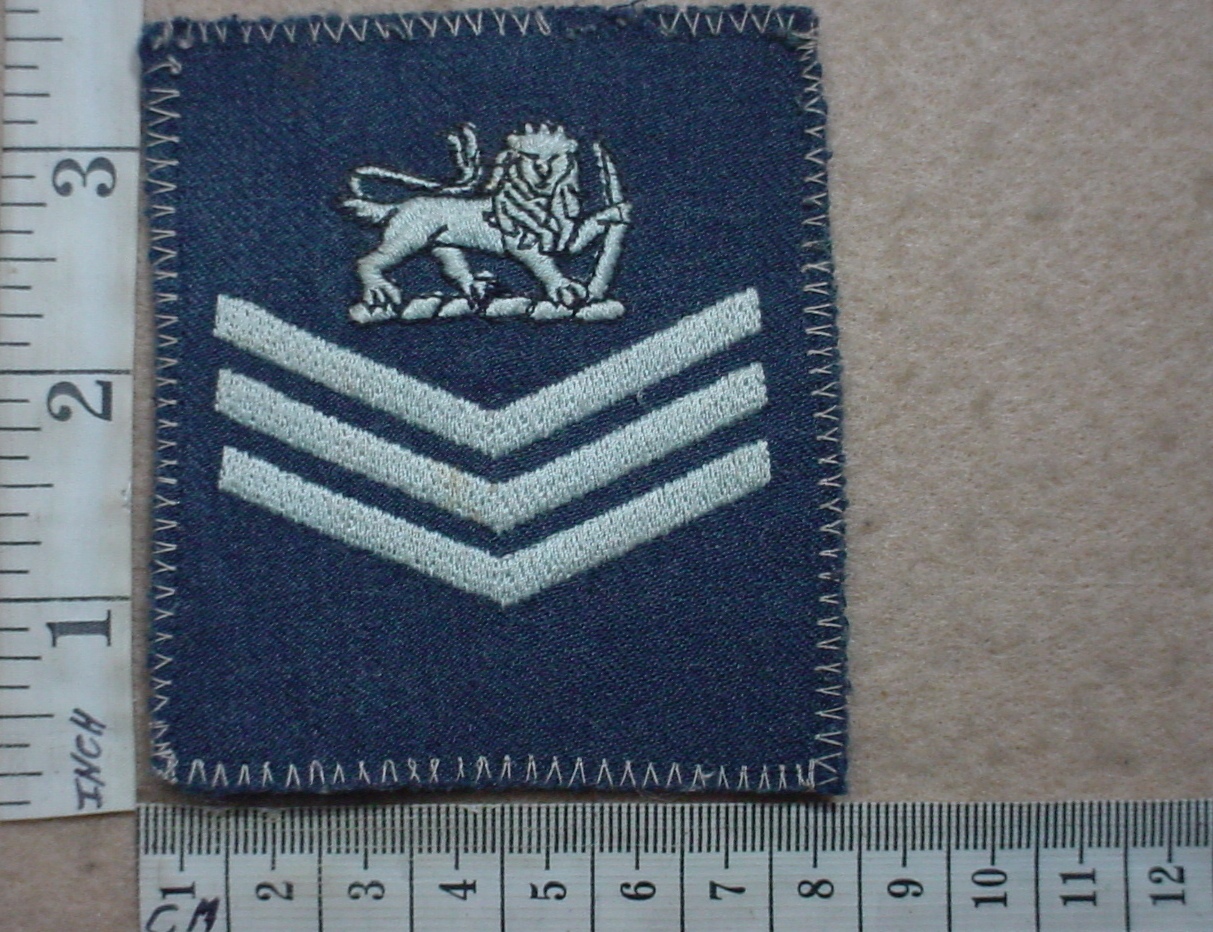 1994-1 Rhodesian Air Force Flight Sergeant rank badge (DW2 356) - Image 2