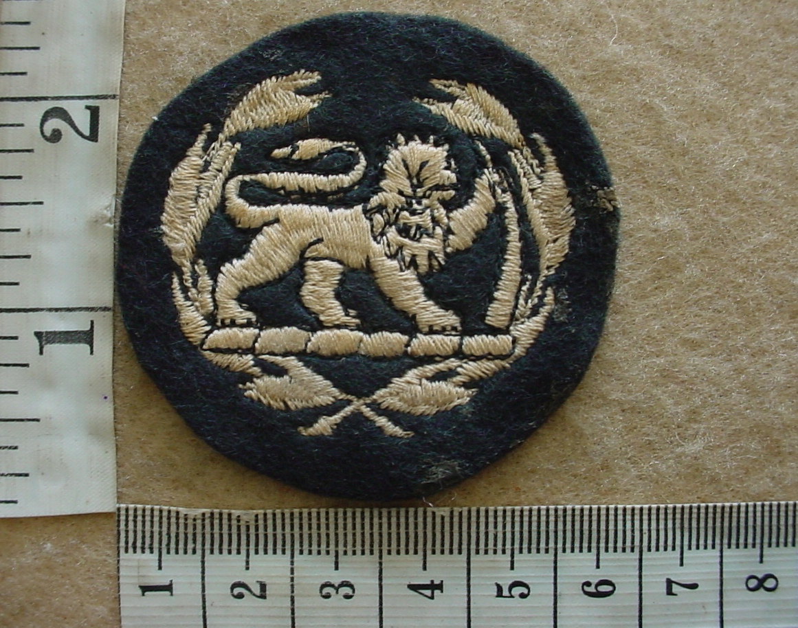 10117 Rhodesian Army Warrant Officer Class 2 rank badge (C550/DW2 979)