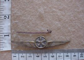 8594-1 Italian Air Force Motorist qualfication badge, WW2 (AF Italy)