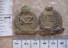 3189-1 New Zealand Expeditionary Force collar badge (Army New Zealand)