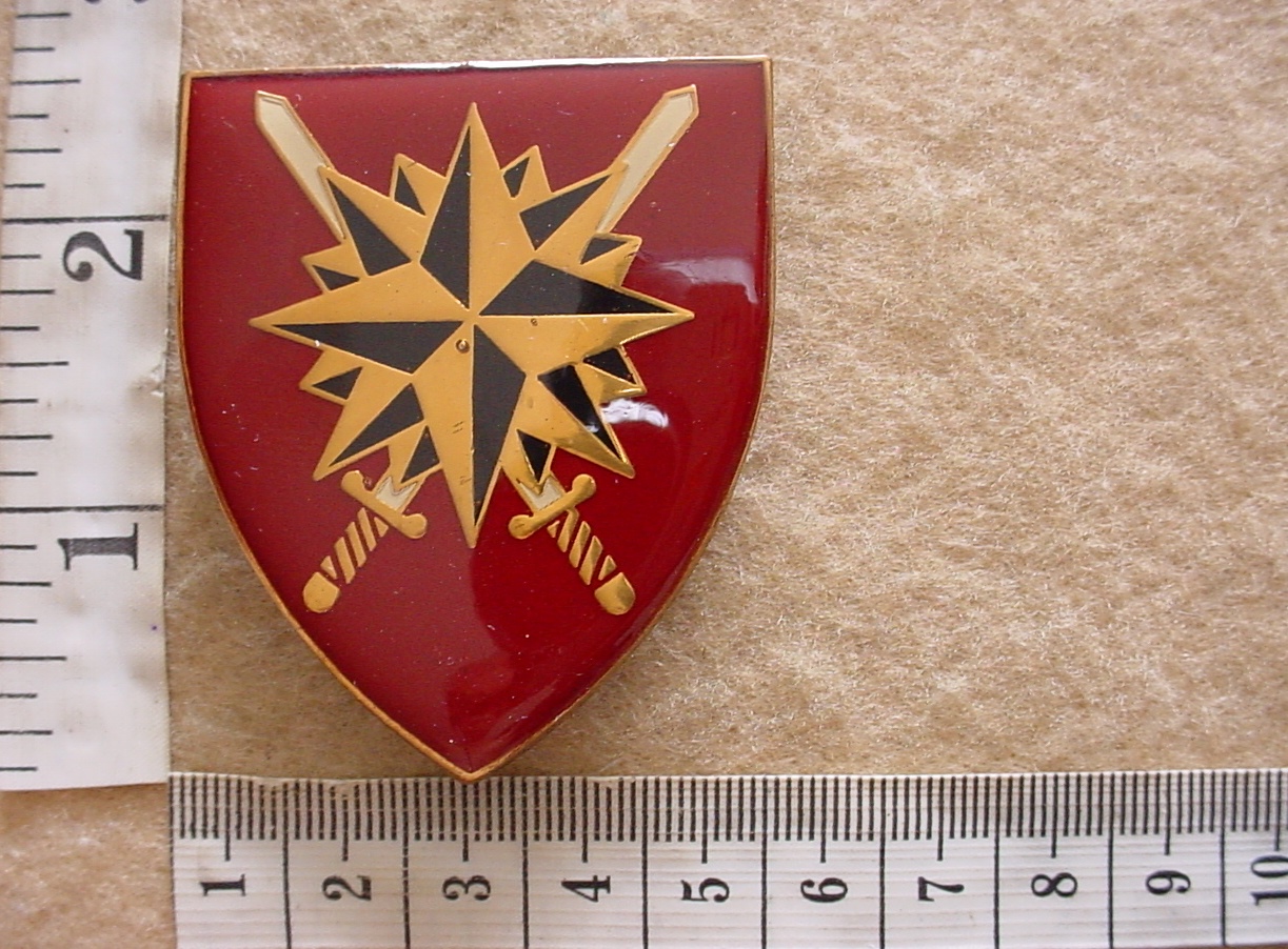 10996 South African Special Forces Headquarters arm flash, 2nd issue (F32)