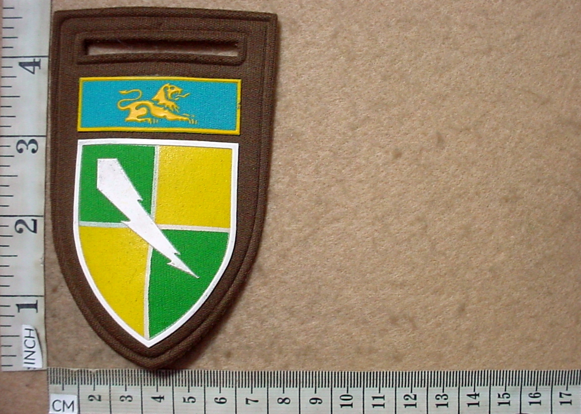 5288-1 Group 28 Headquarters arm flash, Eastern Transvaal Command balkie (F881)