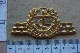 4967-3 German Navy Seafaring personnel qualification badge, Gold (Army Germany)