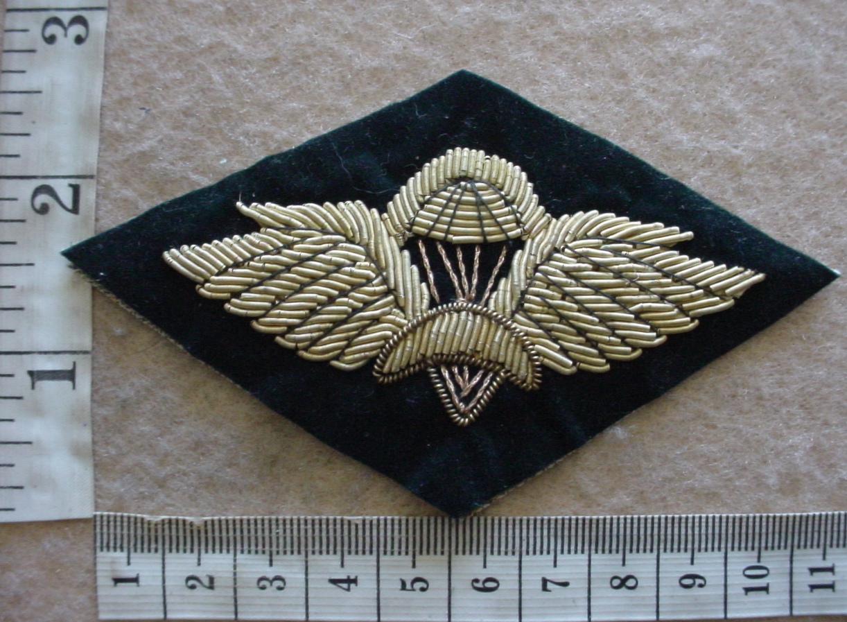 90-3 Ethiopian Army parachute wings, Basic (Para Ethiopia)