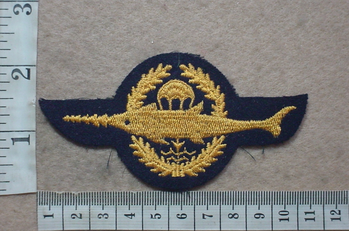 4255-2 German Navy Parachute-Frogman wings, Class 1 (Para Germany)