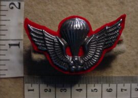 6586-2 Korean Army parachute wings, Basic (Para Korea)