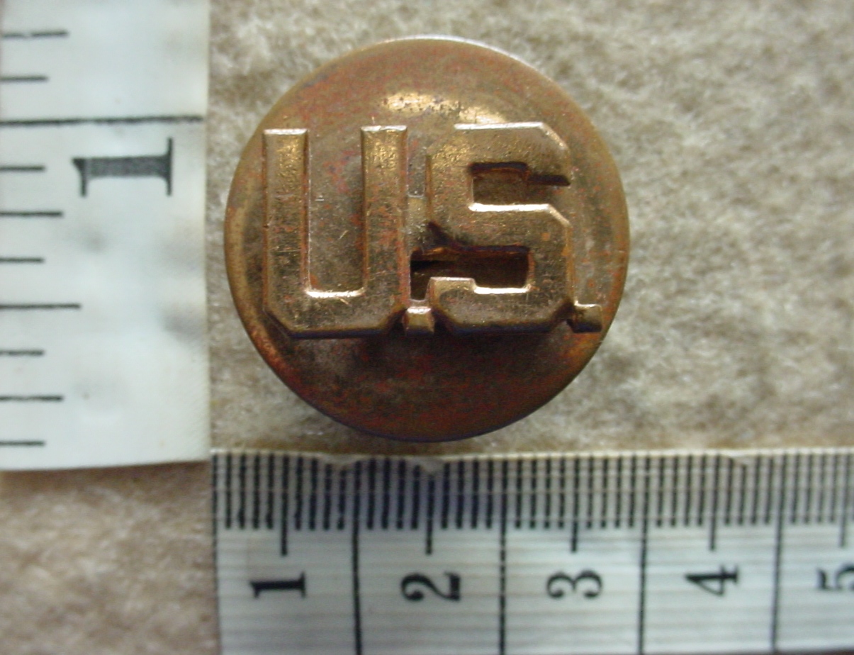 3283-1 United States Army enlisted mens US collar badge (Army USA)