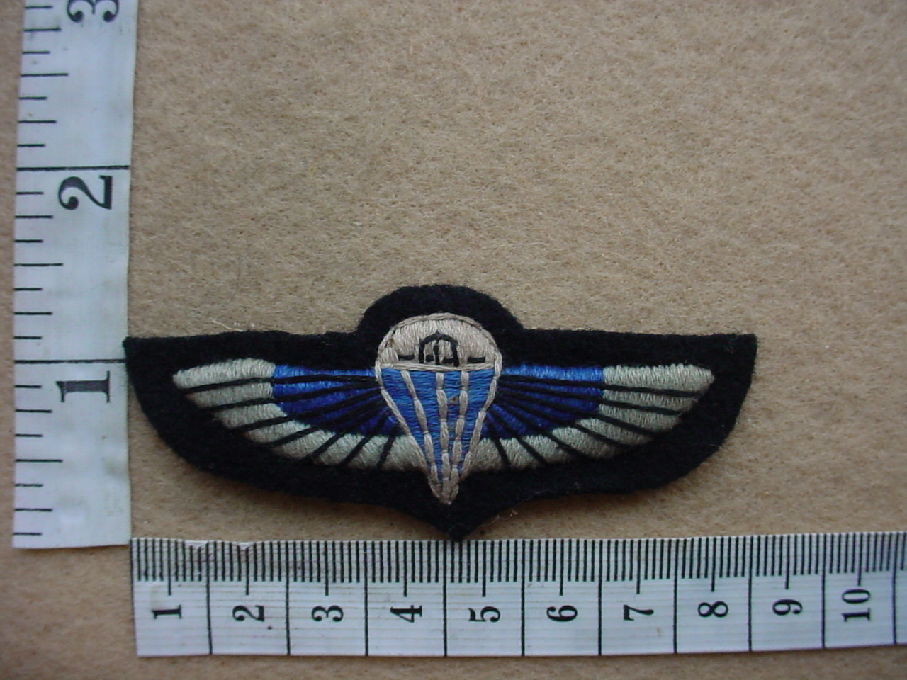 3911-4 British Special Air Service parachute wings, WW2 style FAKE (Para England)