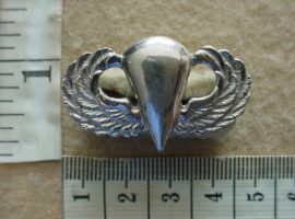 2308-2 United States parachute wings, Basic Class, STERLING (Para USA)