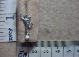 699-1 South African Corps of Signals collar badge, mess dress (CO1246)
